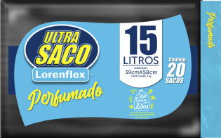 ULTRA SACO 15 LITROS C/ 20 UN.